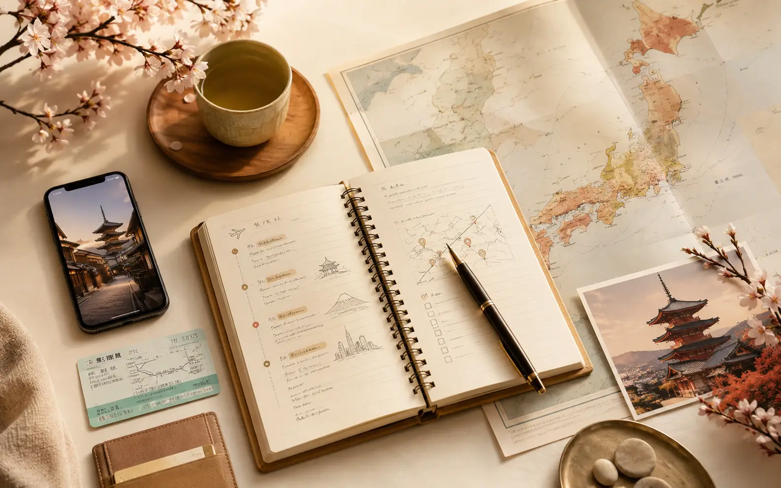 Review and optimization of a Japan travel itinerary