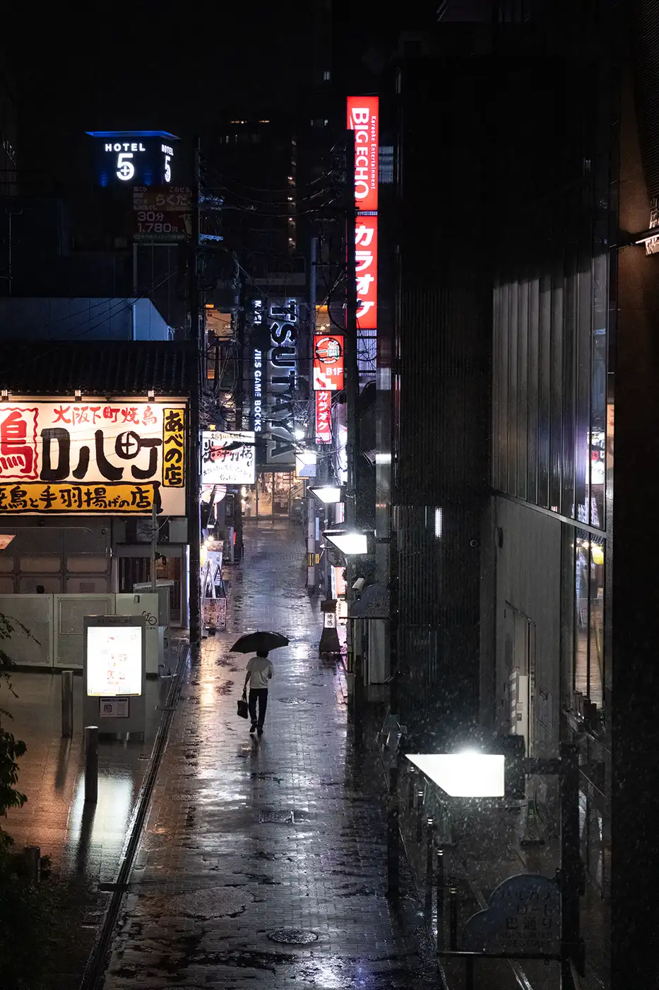 Avant application du preset Osaka Night